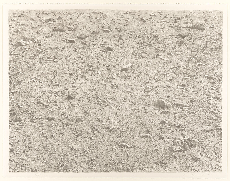 Untitled (Desert), Vija Celmins, 1971