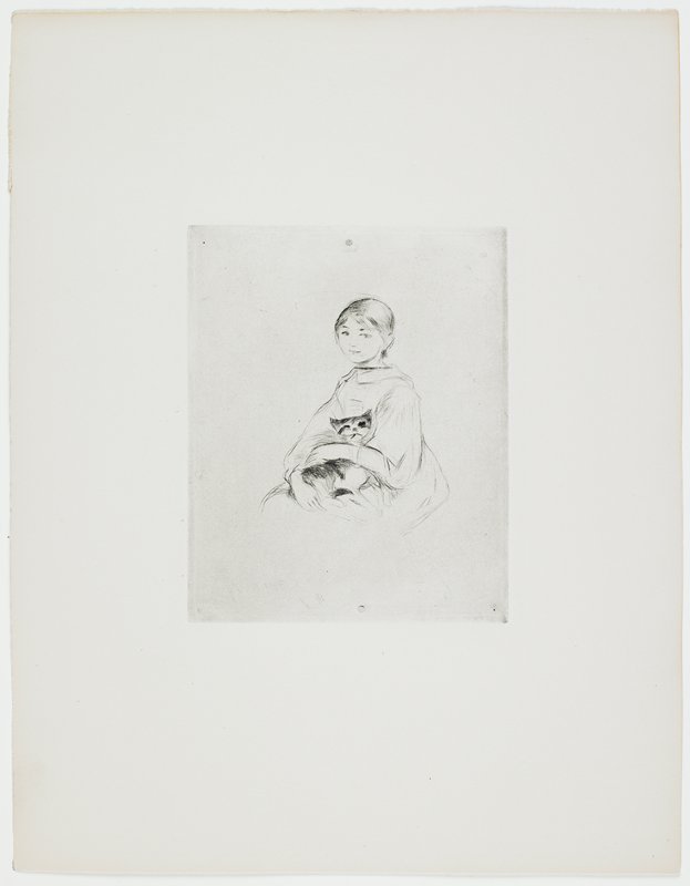 Portrait of Julie Manet, Berthe Morisot, 1887–88