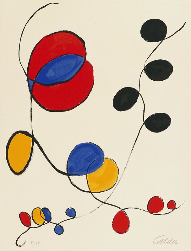 Spirals, Alexander Calder, 1969