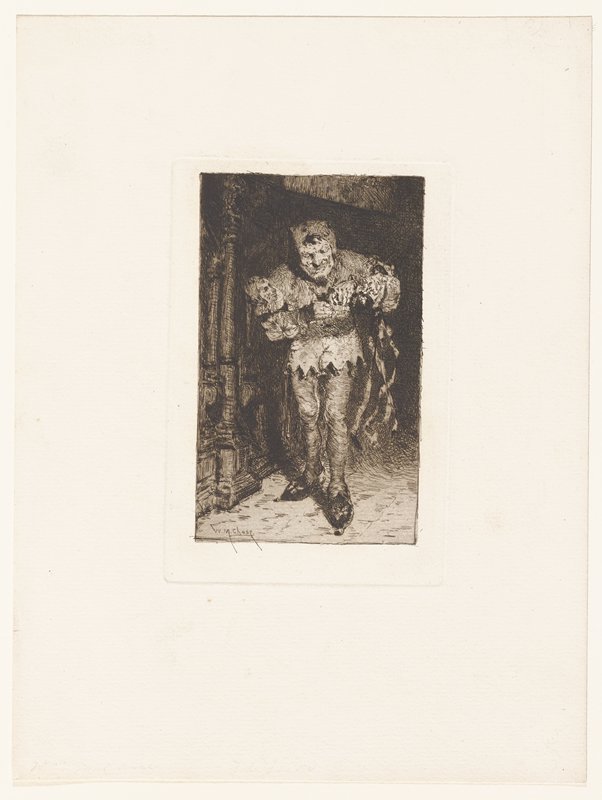 The Jester, William Merritt Chase, 1875