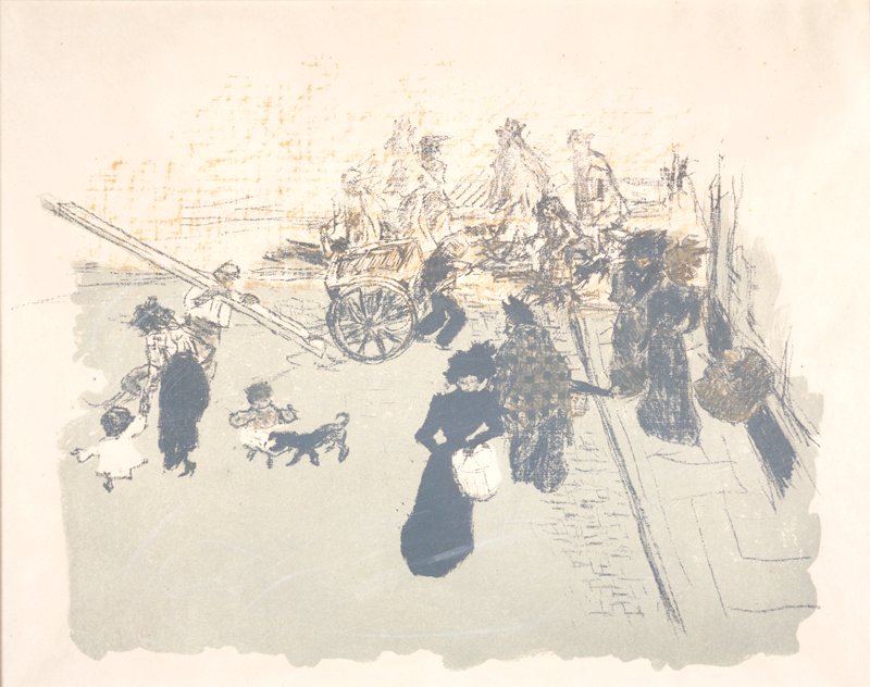 Coin de rue, Pierre Bonnard, 1899