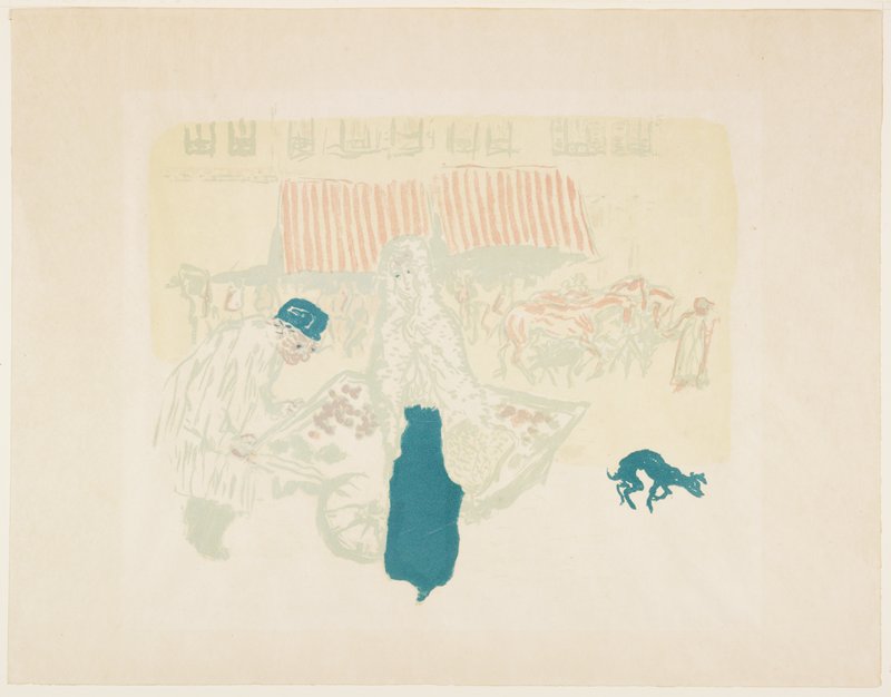 Marchand des quatre-saisons, Пьер Боннар, ок. 1897 (издание 1899)