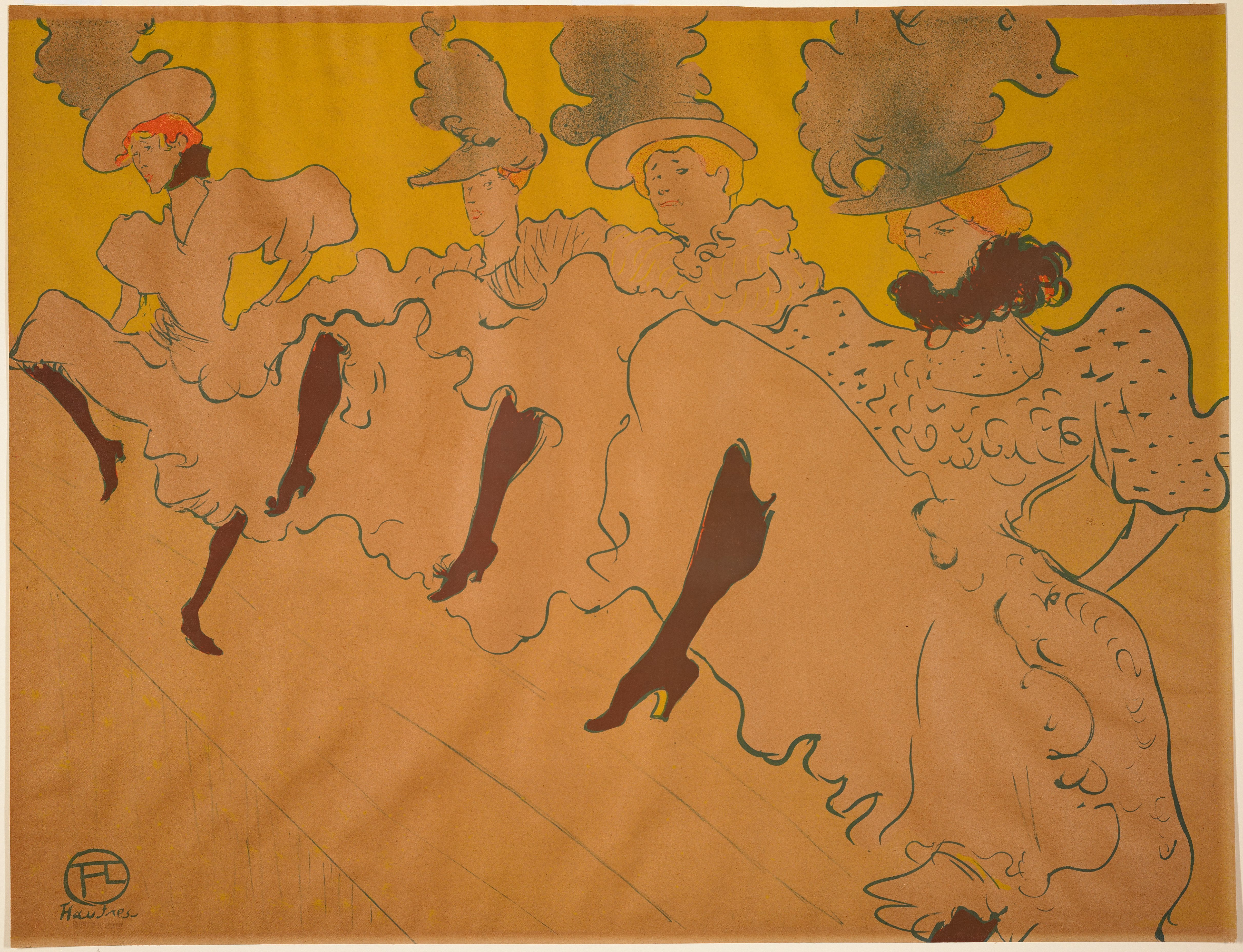 Mademoiselle Eglantine's Troupe, Henri de Toulouse-Lautrec | Mia