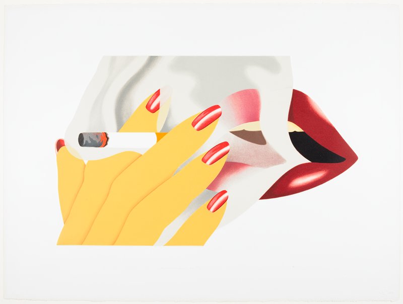 Smoker, Tom Wesselmann, 1976