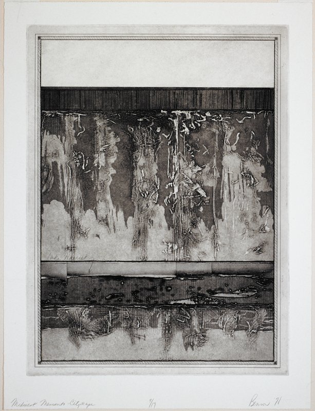 Midwest Memento–Cityscape, Christine Benson, 1978