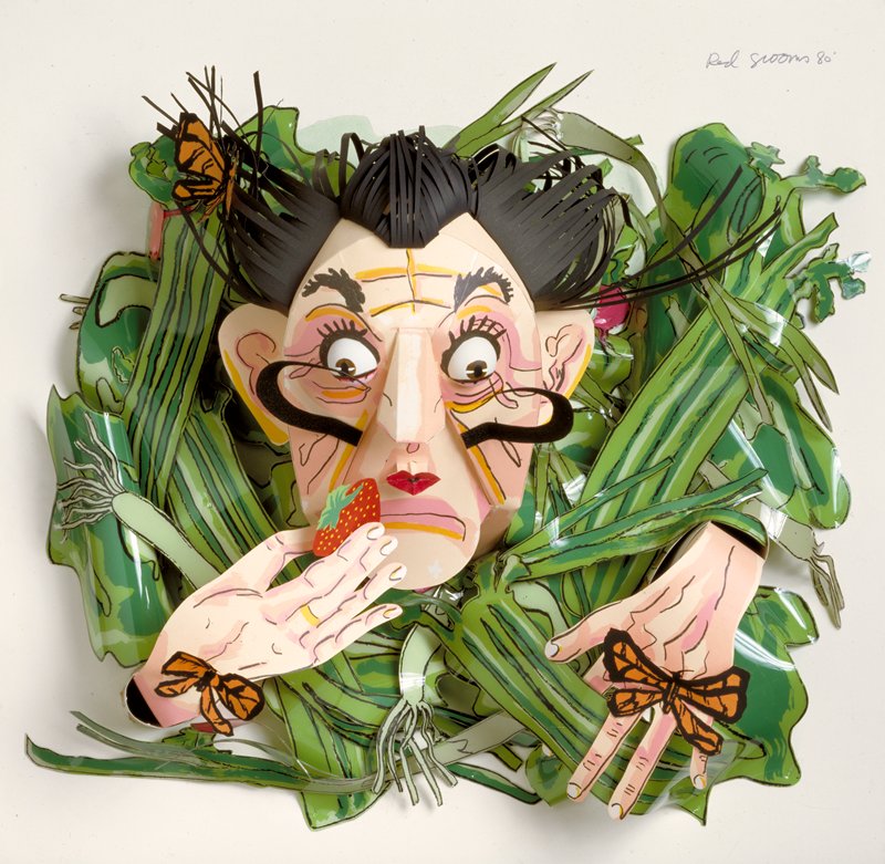 Dali Salad II, Red Grooms, 1980