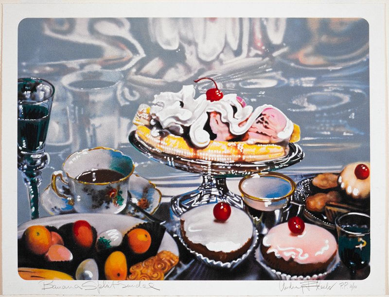 Banana Split Sundae by Audrey Flack