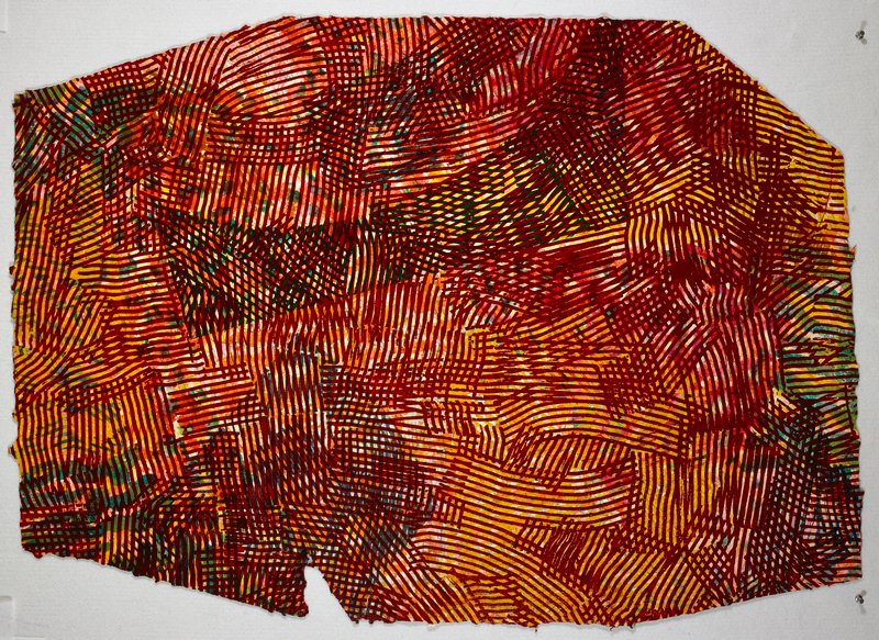 Lattice I, Sam Gilliam, 1982