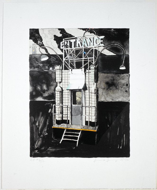 Mad River Tunnel: Entrance and Exit, Donna Dennis, 1985–86