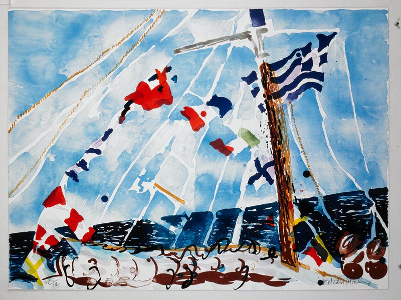 Untitled, Malcolm Morley, 1986