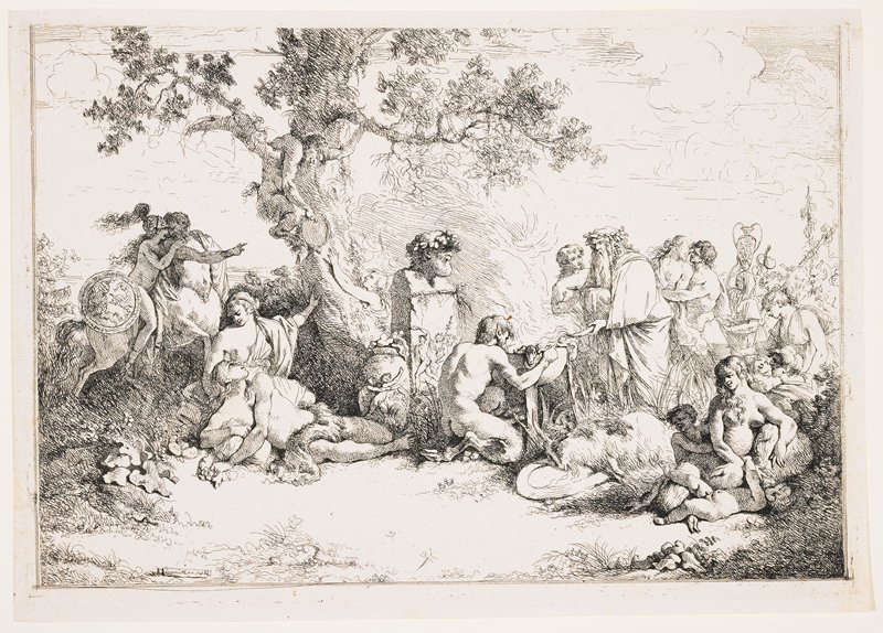 Sacrifice to Pan, Jean-Jacques Lagrenée, ок. 1760–1763