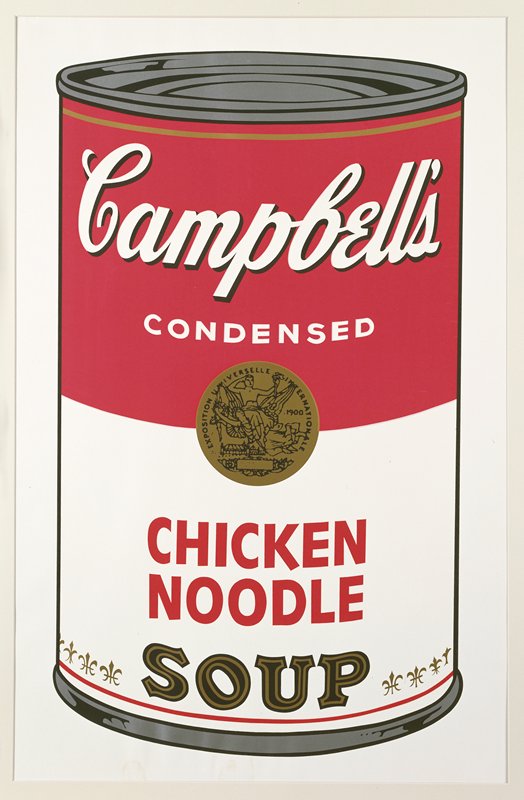 Chicken Noodle, Andy Warhol, 1968