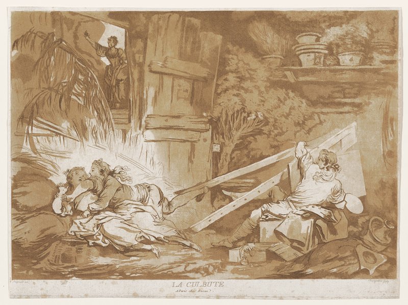 The Somersault, François-Philippe Charpentier, 1766