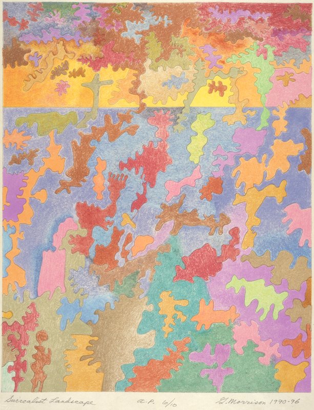 Surrealist Landscape, George Morrison, 1990–96