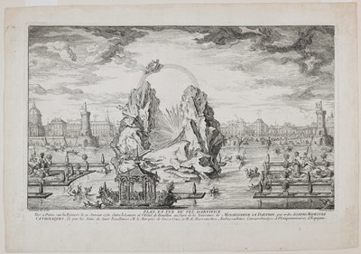 Dokumentasi “Fireworks Dislay in Paris for the Birth of the Dauphin on January 21, 1730”; Etching. Minneapolis Institute of Art.
