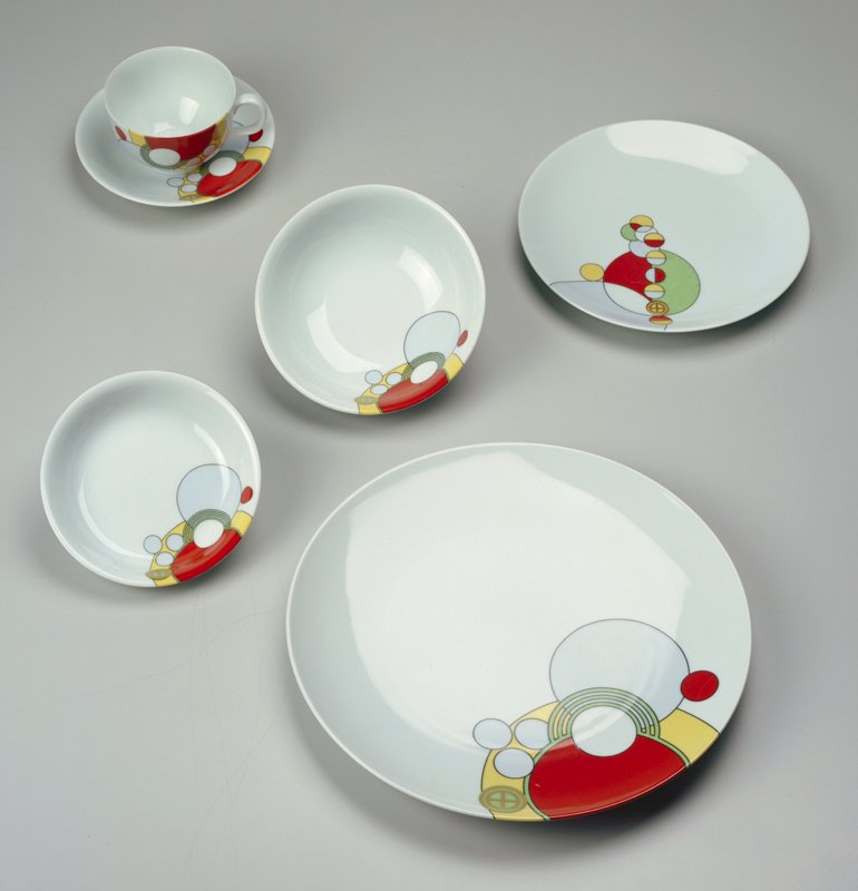 Salad Plate from a set for the Imperial Hotel, Tokyo, Frank Lloyd
