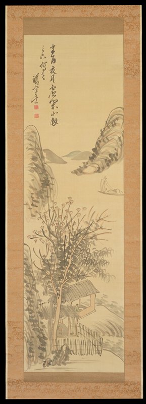 Landscape, Fujimoto Tesseki, 1861