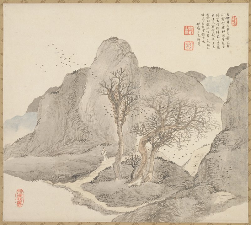 Small Landscape, Takamori Saigan, 1912
