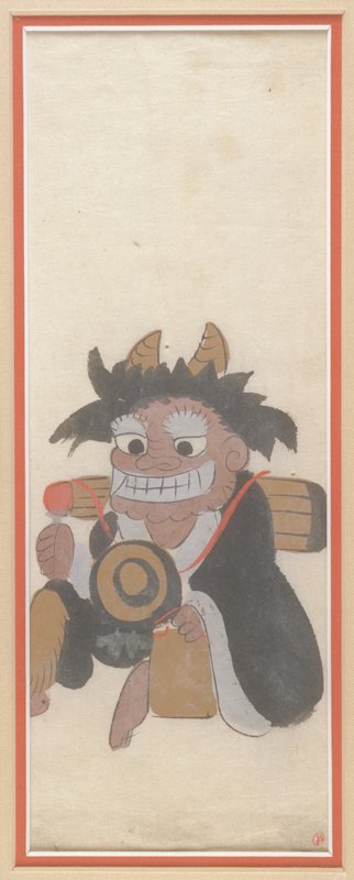 Demon Reciting Buddhist Prayers, late 19th century