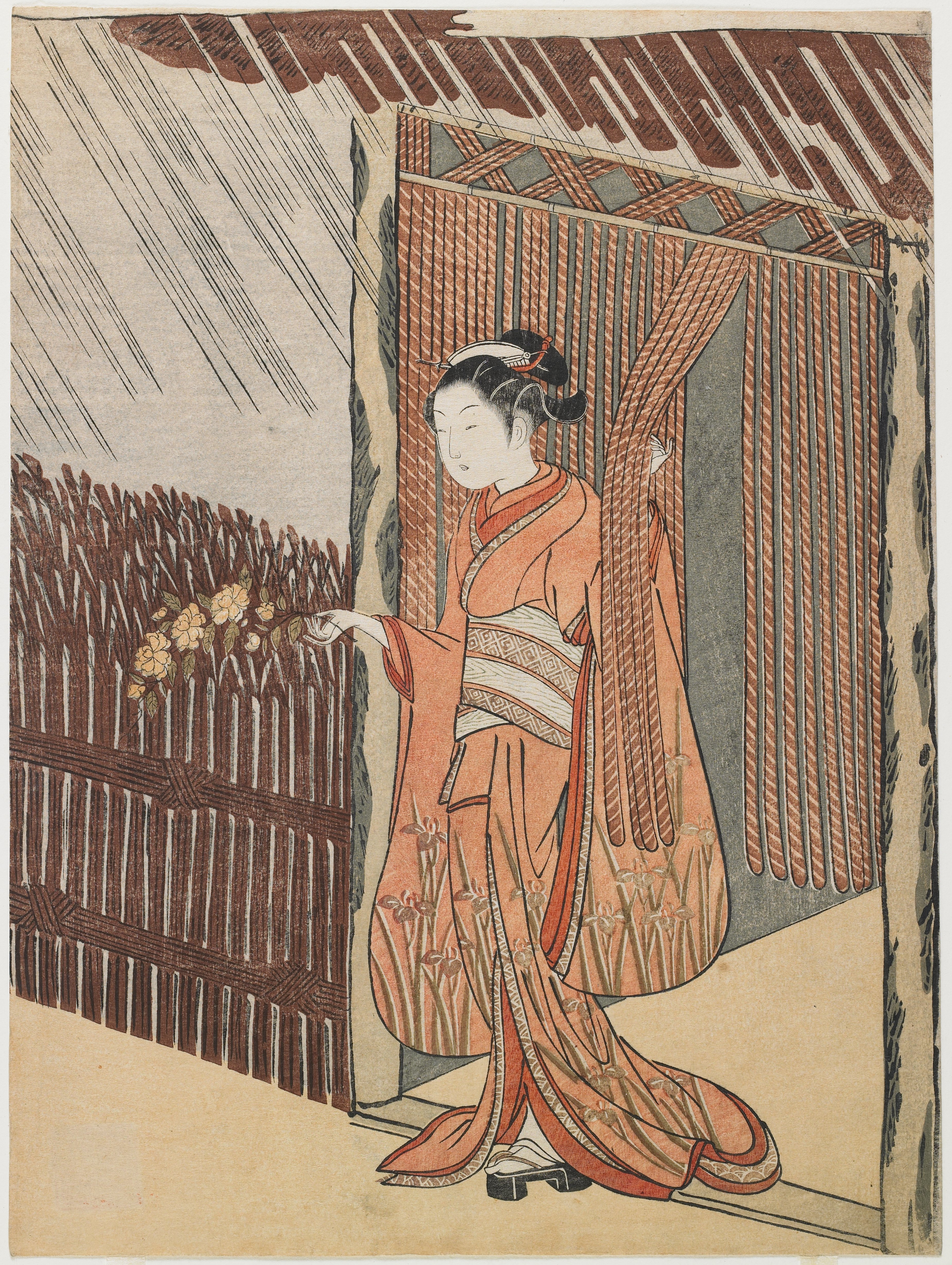 Visual Parody of the Poet Ōta Dōkan, Suzuki Harunobu | Mia
