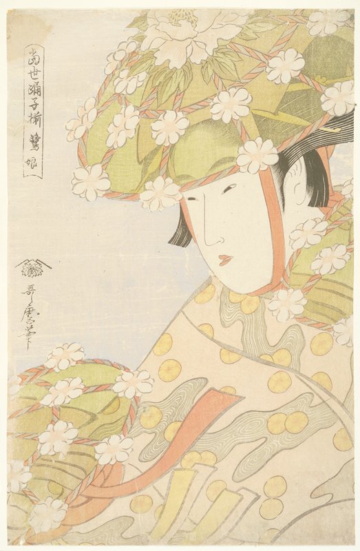 Heron Maiden, Kitagawa Utamaro, c. 1793–94