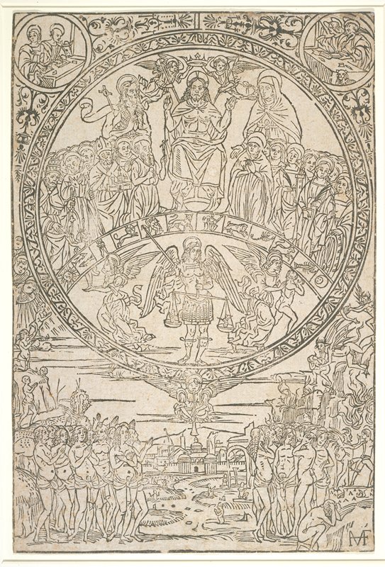 The Last Judgement, c. 1499 (later printing, probably 18th century)