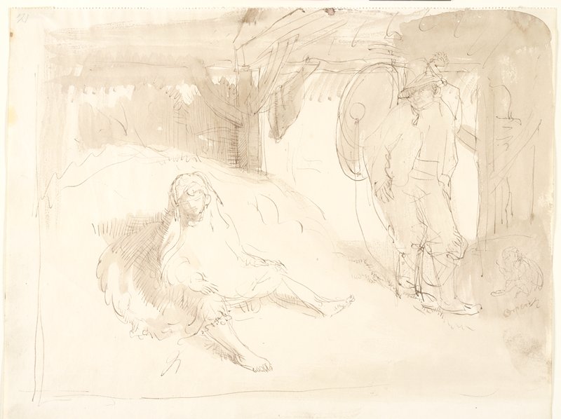 The Strolling Players, Sir William Orpen, 20th century