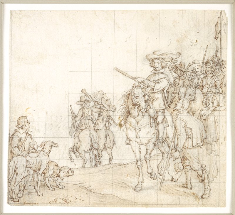 Mounted Officer by Unknown Flemish, 17th century