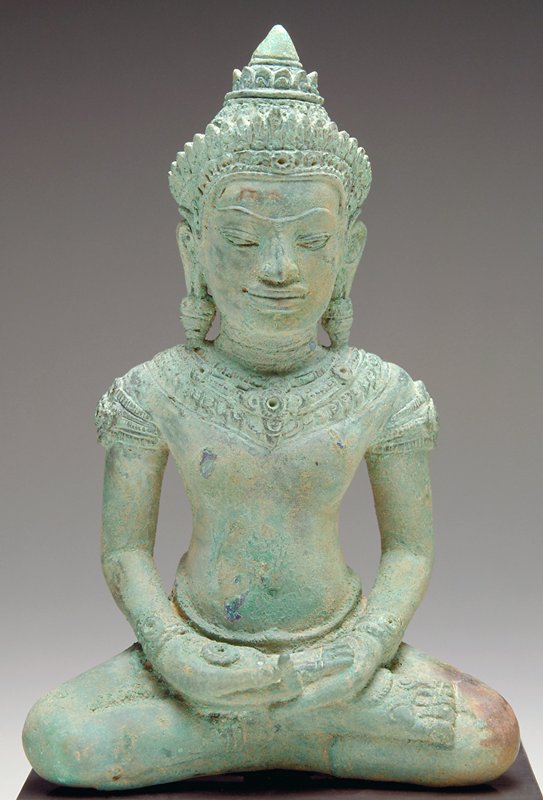 Seated Crowned Buddha, 11th century