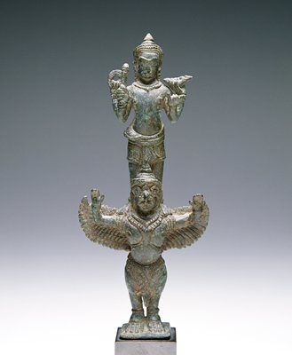 Dokumentasi “Vishnu on Garuda”; Bronze. Minneapolis Institute of Art.