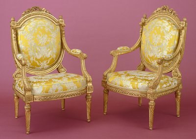 Dokumentasi “Fauteuil, one of a set of four”. Minneapolis Institute of Art.