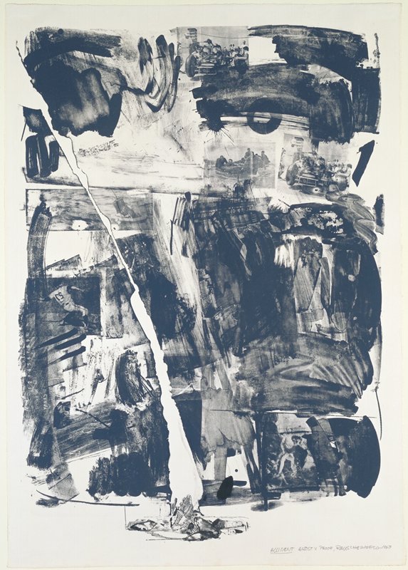 Accident, Robert Rauschenberg, 1963