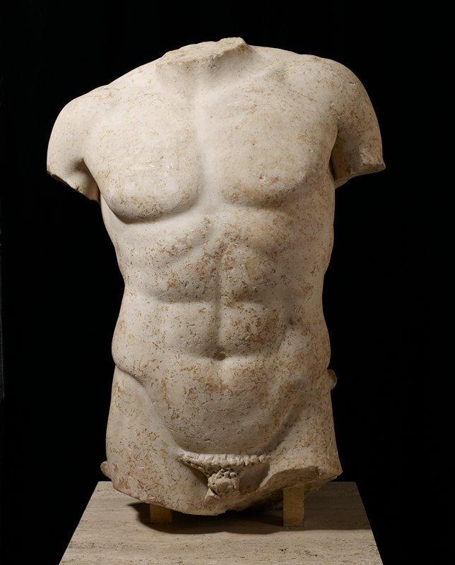 Torso, Roman Empire, 200 BCE–200 CE