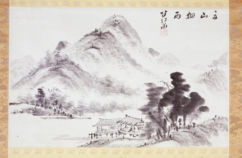 Landscape, attributed to Okada Hankō, 18th-19th century