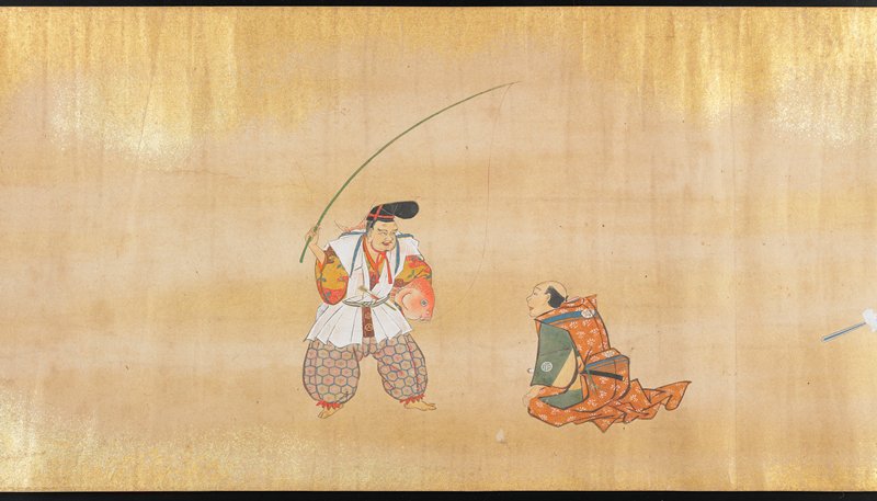 Scenes from Comic Plays [one of a pair], Hanabusa Itchō, c. 1710