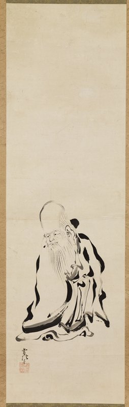 Jurōjin, the God of Longevity, Kano Tsunenobu, c. 1690–1700