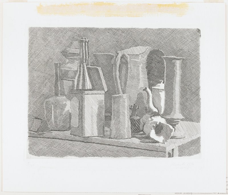Grand natura morta con la caffetiera, Giorgio Morandi, 1933