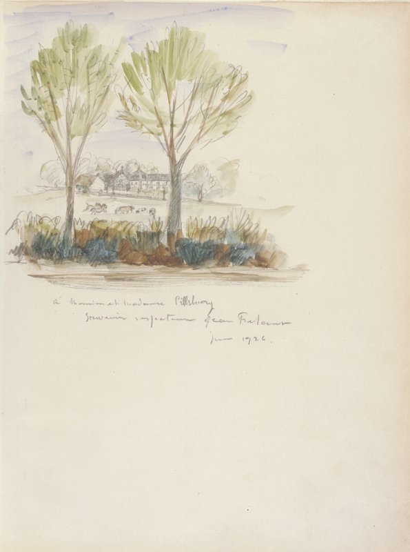 Landscape, Jean Frélaut, June 1926