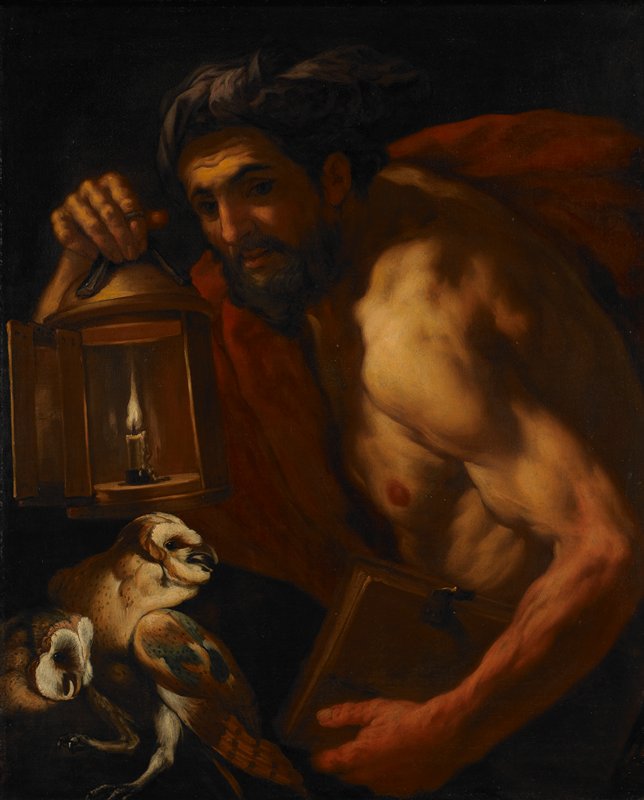 Diogenes, Johann Carl Loth, 17th century