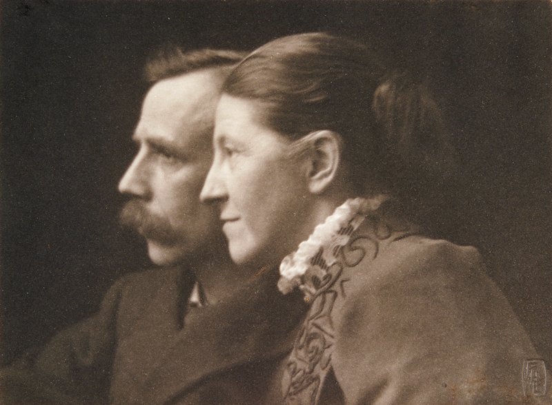 Mr. and Mrs. S. Maudson Grant, Lincoln, Фредерик Генри Эванс, XIX–XX века