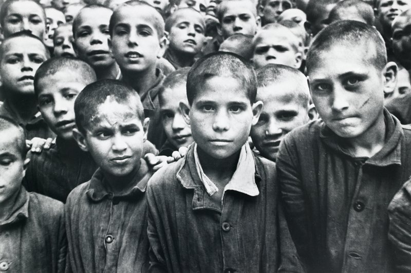 Children placed in the Albergo de Pobre by order of the Juvenile Court, Italy, David Seymour, 1949