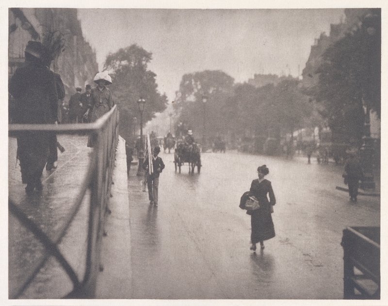 A Snapshot; Paris, Alfred Stieglitz, January 1913
