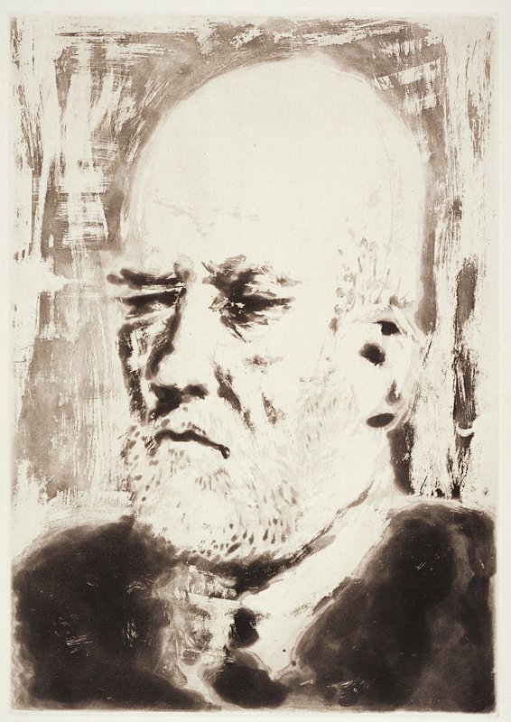Portrait of Ambrose Vollard, II, Пабло Пикассо, 1937 (отпечаток и издание 1939)