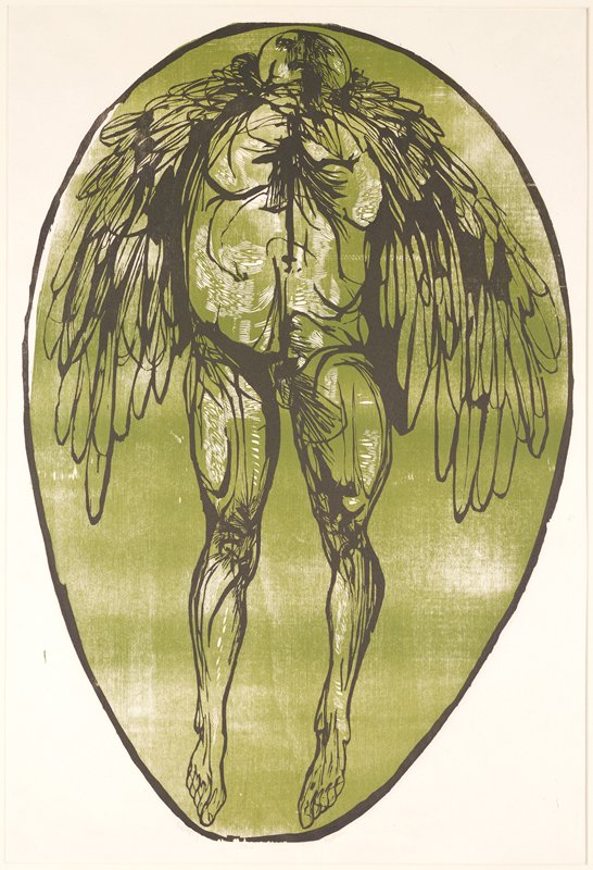 Icarus, Leonard Baskin, 1967