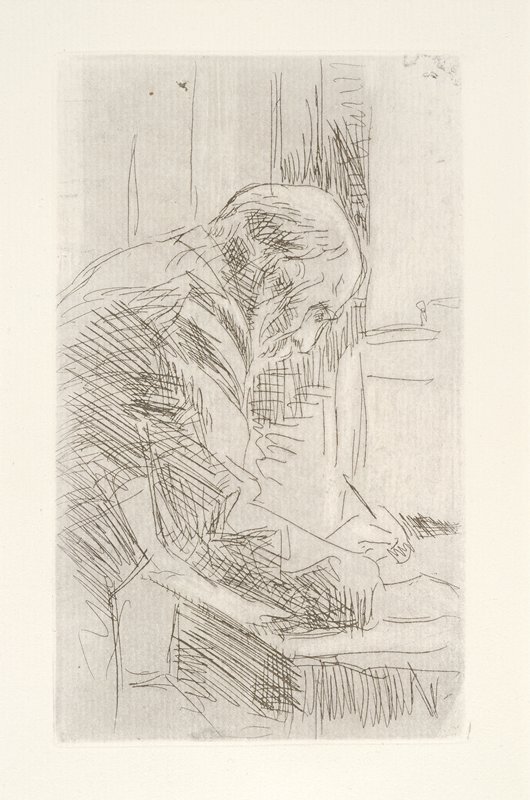 Le bonne graveur by Pierre Bonnard