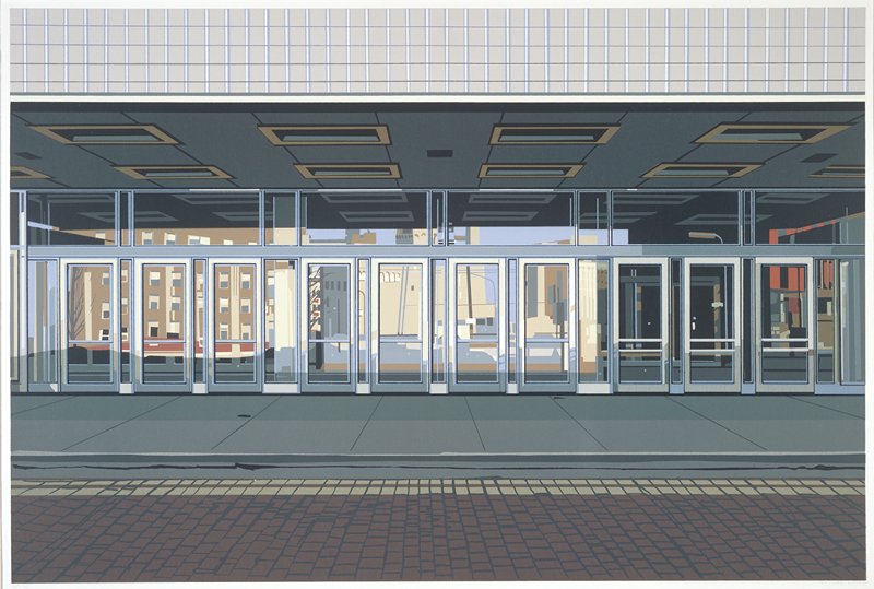 Ten Doors, Richard Estes, 1972