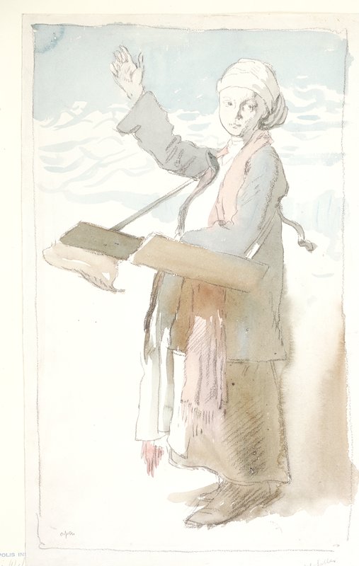 The Trinket Seller, Sir William Orpen, 20th century