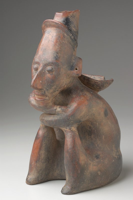 Seated figure, 3rd century BCE–6th century CE