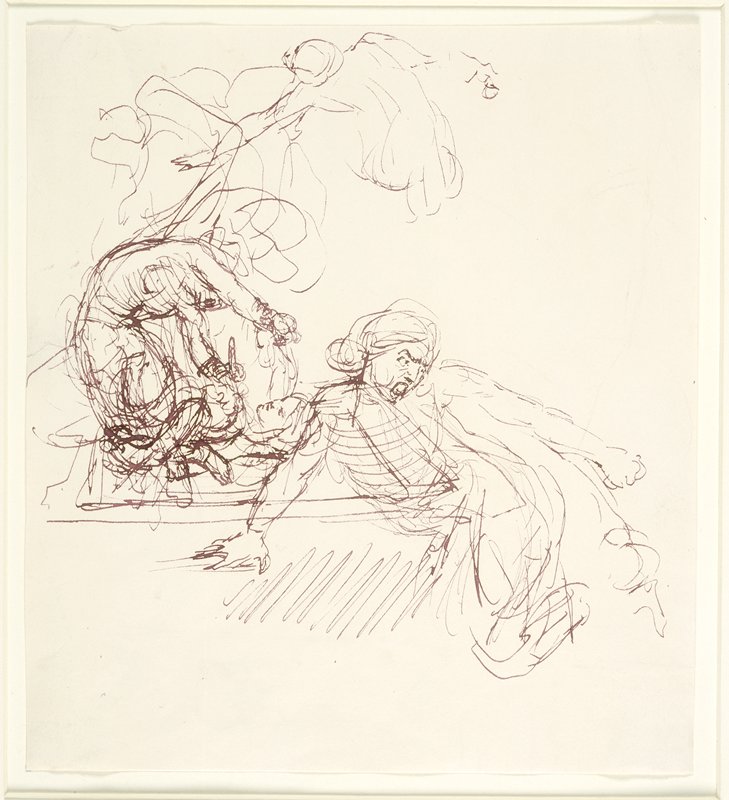 Sheet of Studies, William Etty R.A., 19th century
