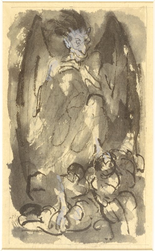 Temptation of St. Anthony, Jules Chadel, 1900–42
